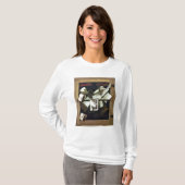 Trompe l'oeil met letters en notebooks, 1665 t-shirt (Voorkant volledig)