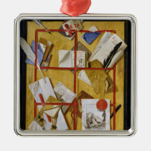 Trompe l'Oeil Metalen Ornament