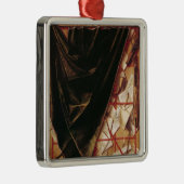 Trompe l'Oeil Metalen Ornament (Rechts)