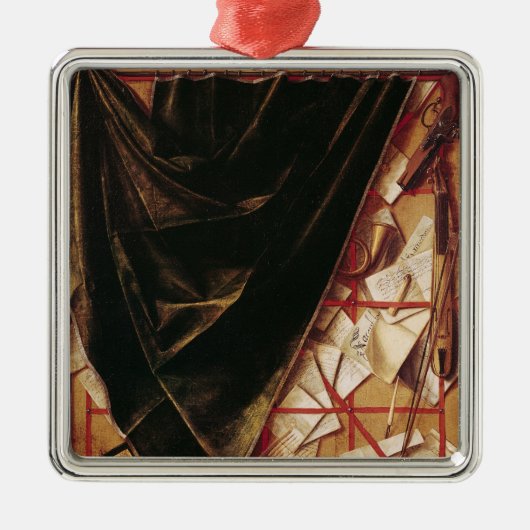 Trompe l'Oeil Metalen Ornament (Voorkant)