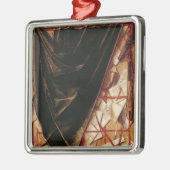Trompe l'Oeil Metalen Ornament (Links)