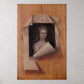 Trompe l'Oeil Portrait of a Lady Poster (Voorkant)