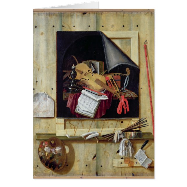 Trompe l'Oeil still Life, 1665 (Voorkant)