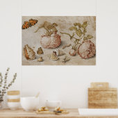 Trompe l'oeil still Life - Jan van Kessel the Elde Poster (Keuken)