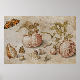 Trompe l'oeil still Life - Jan van Kessel the Elde Poster