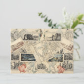 Trompe l'oeil van een kaart van Italië | P. Verbur (Staand voorkant)