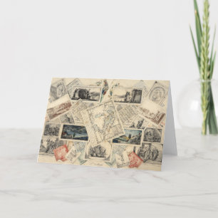 Trompe l'oeil van een kaart van Italië   P. Verbur