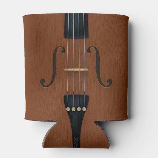 Trompe L'oeil Violin Viola Cello Strings F-gaten Blikjeskoeler (Achterkant)