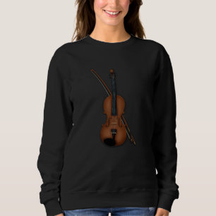 Trompe L'oeil Violin Viola Classical Musician's Trui