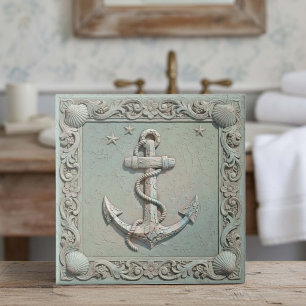 Trompe L'oeil Zeeleven Anker ID1190c Tegeltje