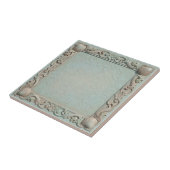 Trompe L'oeil Zeeleven Schelpenrand 1 ID1190e Tegeltje (Zijkant)