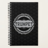 Trompet Beste Muziek Nota Cirkel Planner (Voorkant)