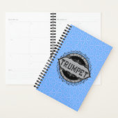 Trompet Beste Muziek Nota Cirkel Planner (Display)