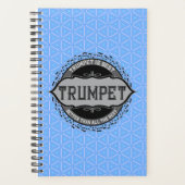 Trompet Beste Muziek Nota Cirkel Planner (Voorkant)