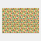 Trompet Bloem Gift Wrap Inpakpapier Vel (Voorkant 2)