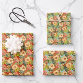Trompet Bloem Gift Wrap Inpakpapier Vel
