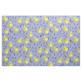 Trompet Chick Muzieknoten Stof (Fat Quarter)
