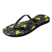 Trompet Chick Muzieknoten Teenslippers (Schuin)