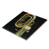 Trompet en Tuba Tegeltje (Zijkant)