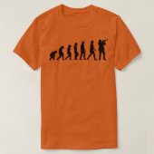 Trompet Evolutie 4 T-shirt (Design voorkant)