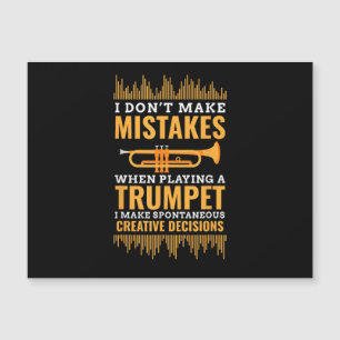 Trompet Grappige Muzikant Band Speler Trompettist