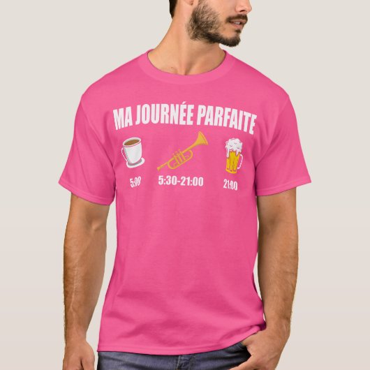 Trompet Grappige Trompet T-shirt (Voorkant)