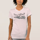 Trompet Halloween Cobwebs T-shirt (Voorkant)