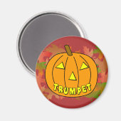 Trompet Halloween Pumpkin Magneet (Voorkant / Achterkant)