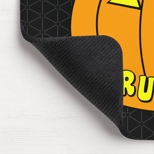 Trompet Halloween Pumpkin Muismat (Hoek)