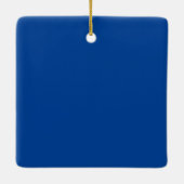 Trompet Heartbeat Trompet Player Gift Keramisch Ornament (Achterkant)