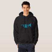 Trompet Hoodie (Voorkant volledig)