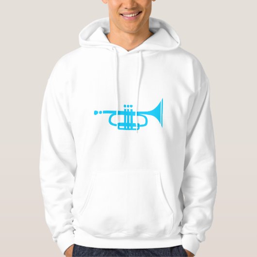 Trompet Hoodie (Voorkant)