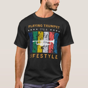 Trompet is een lifestyle grappig T-shirt