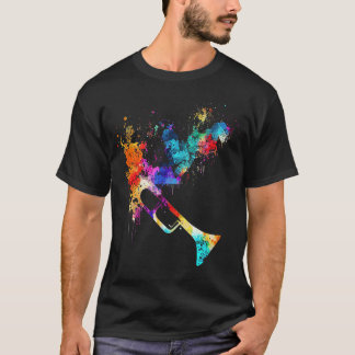 Trompet jongen t-shirt