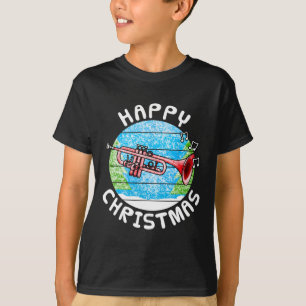 Trompet Kerst Trompettist Br Muzikant Muziekleraar T-shirt