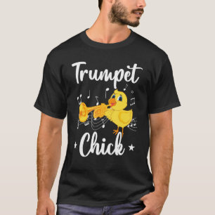 Trompet Kip Kuikens Trompetters Trompetspeler Mu T-shirt