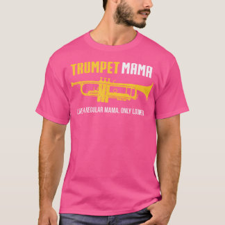 Trompet Mama Funny Schattigee Marching Band T-shirt