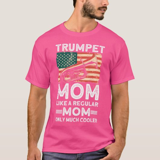 Trompet moeder - trompet trompet t-shirt (Voorkant)