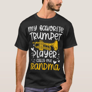 Trompet Oma Van Een Trompettist Oma T-shirt