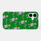 Trompet Robot iPhone 16 Hoesje (Achterkant horizontaal)