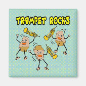 Trompet Rocks Magneet (Voorkant)