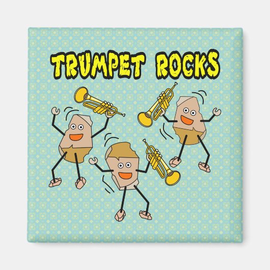 Trompet Rocks Magneet (Voorkant)