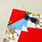 Trompet Rocks Strandlaken (In situ)