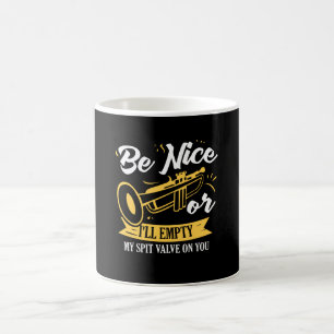 Trompet speler Gift Grappige trompet Koffiemok