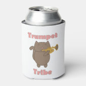 Trompet Stam Cartoon Kat Blikjeskoeler (Blikje Voorkant)