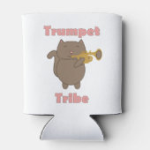 Trompet Stam Cartoon Kat Blikjeskoeler (Achterkant)