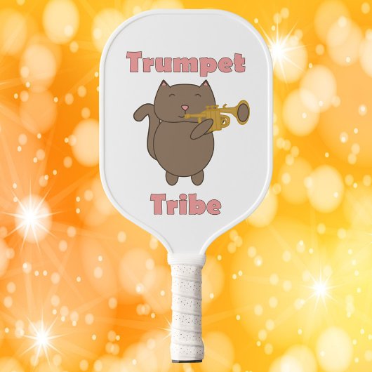 Trompet Stam Kawaii Kat Roze Pickleball Paddle