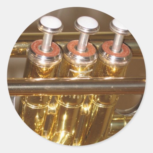 Trompet sticker (Voorkant)