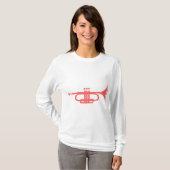 Trompet T-shirt (Voorkant volledig)