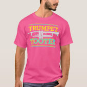Trompet Tooter Een grappige trompet grap voor trom T-shirt (Voorkant)